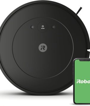 iRobot Roomba Vac Robot Vacuum (Q0120) - Easy to use, Power-Lifting Suction, Multi-Surface Cleaning, Smart Navigation Cleans in Neat Rows, Self-Charging, Alexa